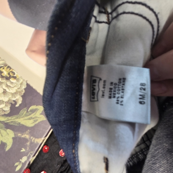 Vtg Levis Repro 1970 BELL flare Bellbottom Jeans - Picture 3 of 8